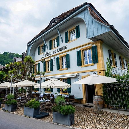 Romantik Hotel De L'Ours 苏西 外观 照片